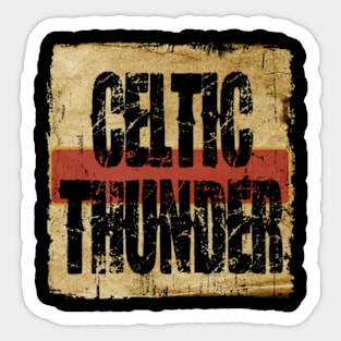 The Celtic Thunder Sticker